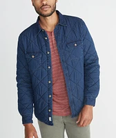 Easton Indigo Quilted Camping Shirt