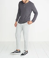 Emmett Sherpa Jogger Heather Grey