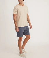 Relaxed Hemp Cotton Pocket Tee Sand