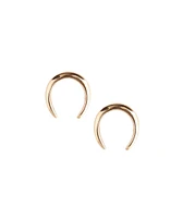 Soko Horseshoe Studs in Brass