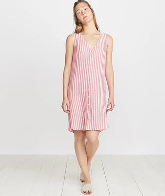 Lake Tank Dress Red Stripe