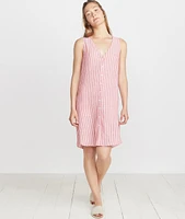 Lake Tank Dress Red Stripe