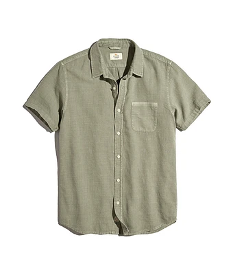 Lance Button Down Faded Dusty Olive