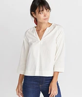 Lenora Blouse White