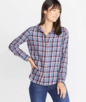 Meadow Button Down Blue Plaid