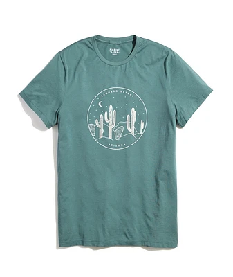 Signature Crew Tee Mallard Saguaro