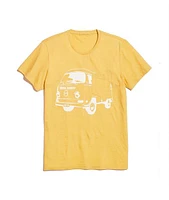 Bus Pocket Tee Yellow Ochre