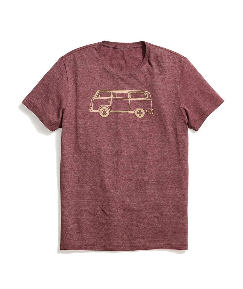 Bus Tee Tawny Port