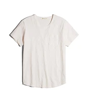 Sand Dollar Pocket Tee Antique White