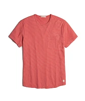 Saddle Pocket Tee Red Stripe