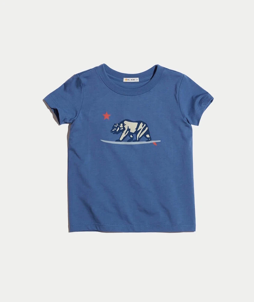 Mini Surfing Bear Tee