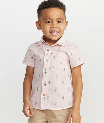 Mini Ward Short Sleeve Button Down