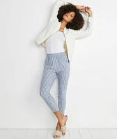 Monica Pant Blue Stripe