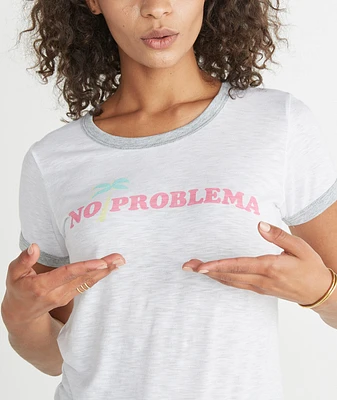 No Problema Ringer Tee