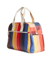 Re-Spun Overnight Bag in Multi Stripe