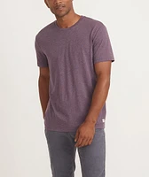 Signature Crew Tee Heather Purple