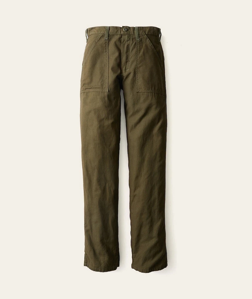 Military Trouser in Dark Green