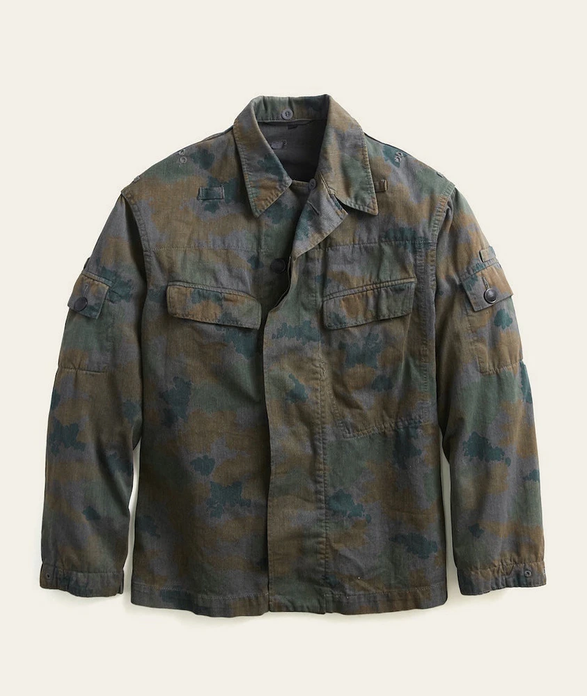 Military Cotton Jacket in Camo