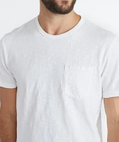 Saddle Pocket Tee Natural