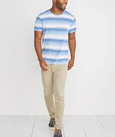 Sandpoint Crewneck Blue/Peri Stripe