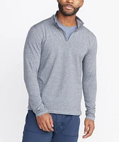 Sport Quarter Zip - Heather Grey