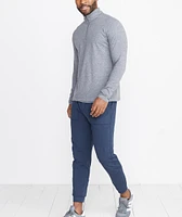 Sport Quarter Zip - Heather Grey