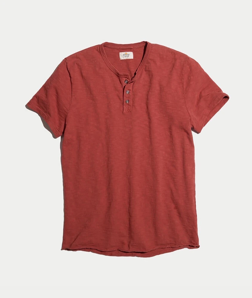 Shortsleeve Henley Rosewood