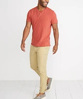 Shortsleeve Henley Rosewood