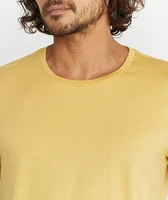 Signature Crewneck Yellow Ochre