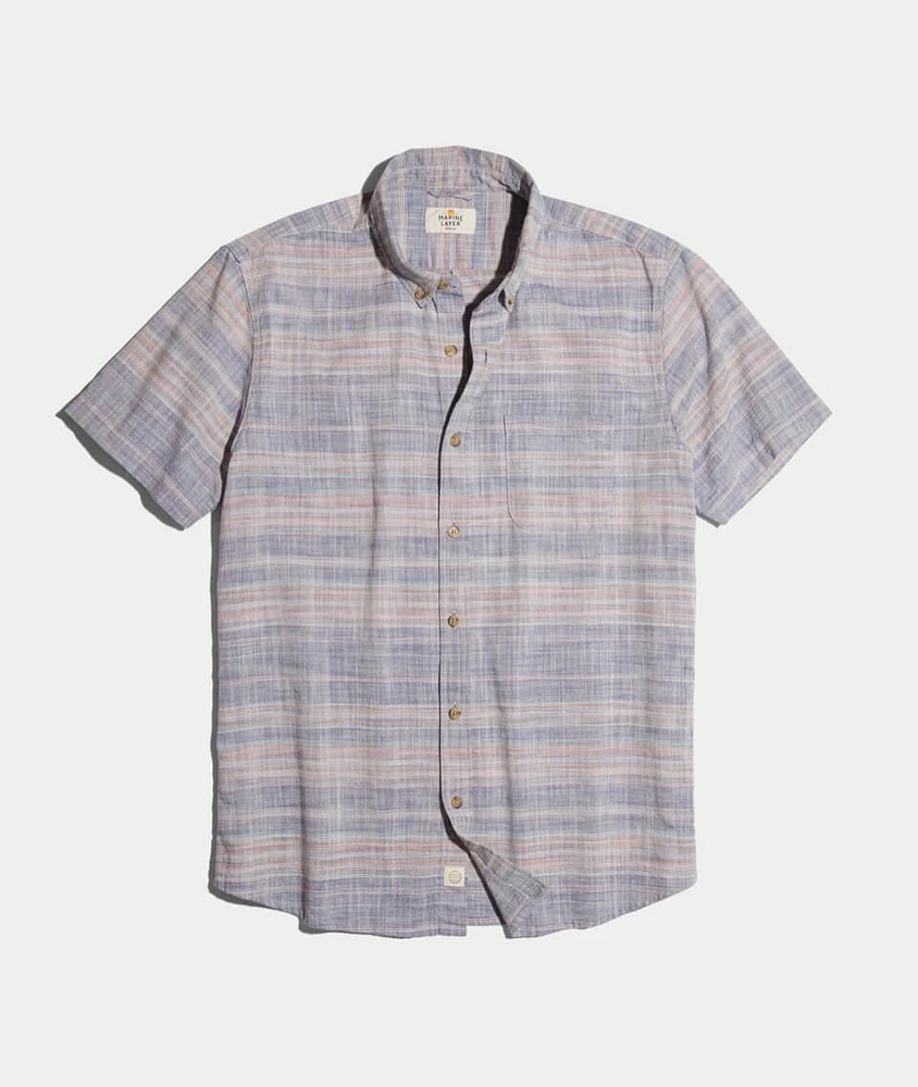 Skyline Shortsleeve Button Down