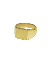 Soko Square Signet Pinky Ring