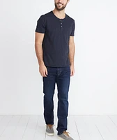 Shortsleeve Henley Graphite