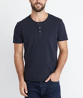 Shortsleeve Henley Graphite