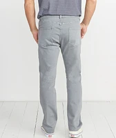 Straight 5 Pocket Pant Medium Grey