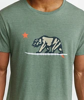 Surfing Bear Tee Thyme