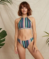 Corsica Bikini Top Multi Stripe