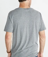 Tri-Blend V-neck - Heather Grey