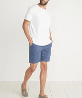 Walk Short Vintage Indigo Print