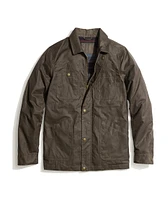 Waxed Field Coat Brown