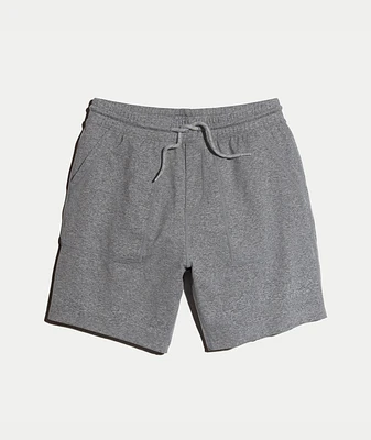 Yoga Short - Mid Heather Grey