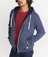 Signature Zip Lined Hoodie Navy