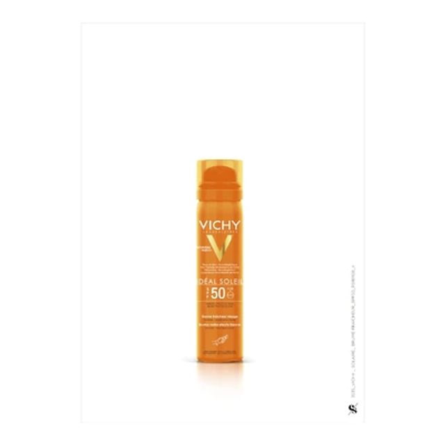 Brume hydratante fraîcheur SPF50