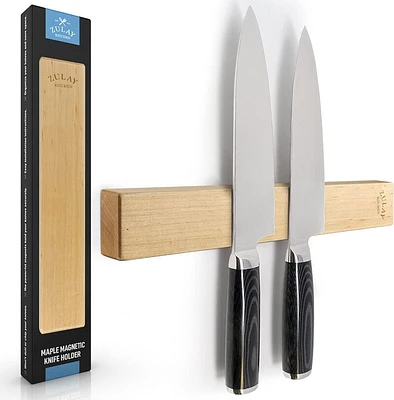 Seamless Maple Wood Magnetic Knife Holder