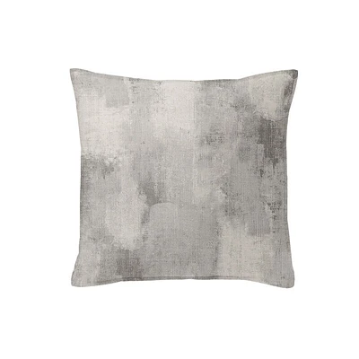 6ix Tailors Fine Linens Thiago Linen Taupe (Marble) Decorative Throw Pillows