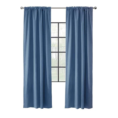 Thermalogic Weathermate Topsions Room Darkening Provides Daytime and Nighttime Privacy Curtain Panel Pair Each