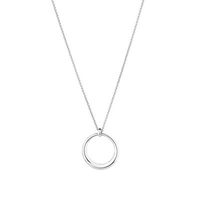 Sculpture 50cm (20") Circle Pendant In Sterling Silver