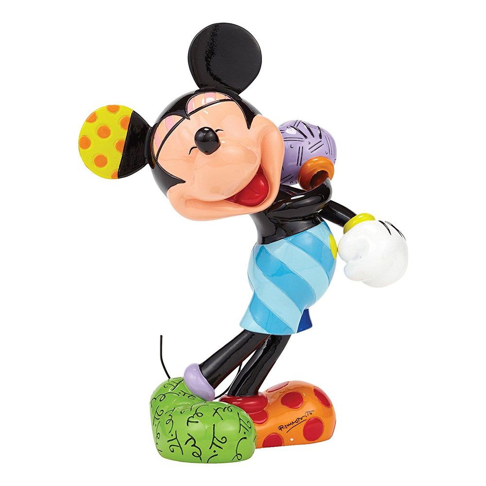 Statuette - Mickey Mouse - Disney Britto Mickey Rigolant