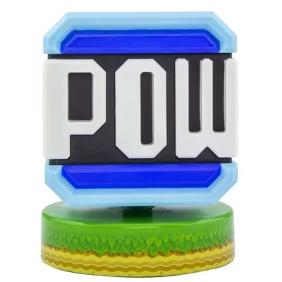Lampe - Super Mario - Lampe Veilleuse Bloc Pow