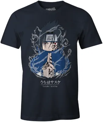 T-shirt Homme - Naruto - Sasuke - Taille Xl