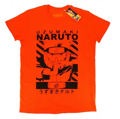 T-shirt Homme - Naruto - Uzumaki Naruto - Orange